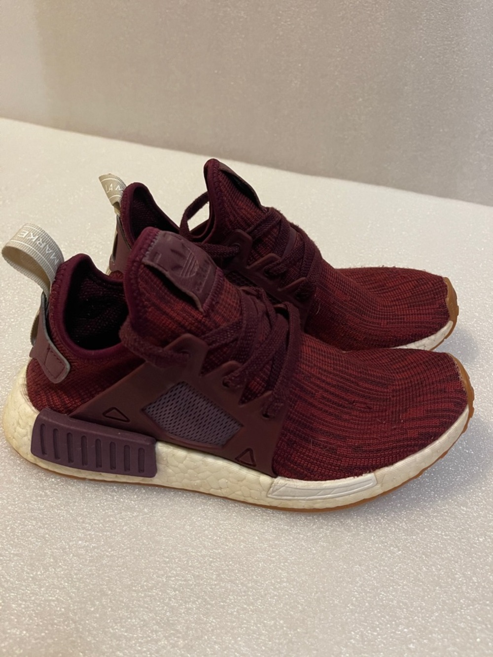 Adidas NMD R1 Shoes Maroon